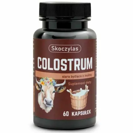 Colostrum Siara Bydlęca z Inuliną 60 Kapsułek - Skoczylas