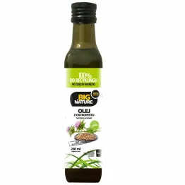 Olej z Ostropestu Tłoczony na Zimno 250 ml - Big Nature
