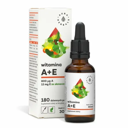 Witamina A+ E 30 ml - Aura Herbals