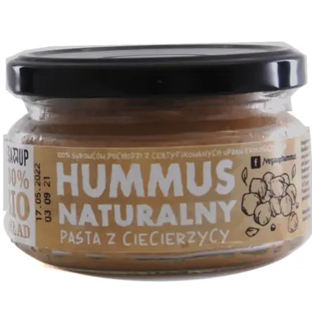 Hummus Naturalny Bio 190 g - VegaUp