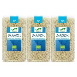 3 x Ryż Basmati Pełnoziarnisty Bio 500 g - Bio Planet