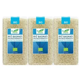 3 x Ryż Basmati Pełnoziarnisty Bio 500 g - Bio Planet