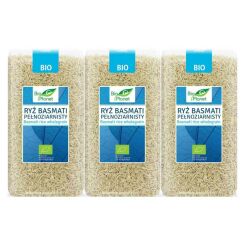 3 x Ryż Basmati Pełnoziarnisty Bio 500 g - Bio Planet