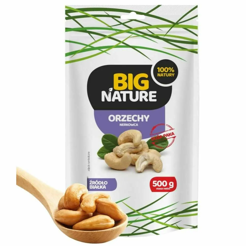 Orzechy Nerkowca 500 g - Big Nature