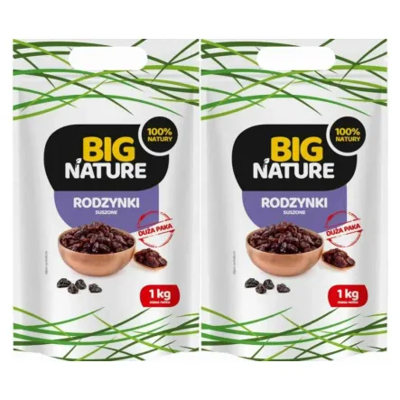 2 x Rodzynki 1 kg - Big Nature