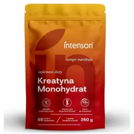Kreatyna Monohydrat o Smaku Mango-Marakuja 260 g - Intenson