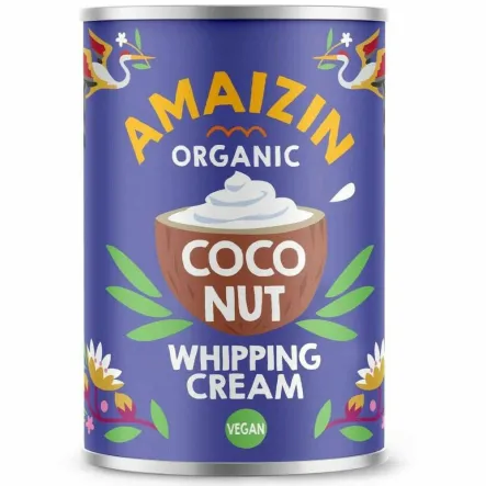 Krem Kokosowy do Ubijania Bio Puszka 400 ml - Amaizin