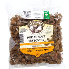 Makaron Gryczany Muszelki 250 g - Smajstrla 