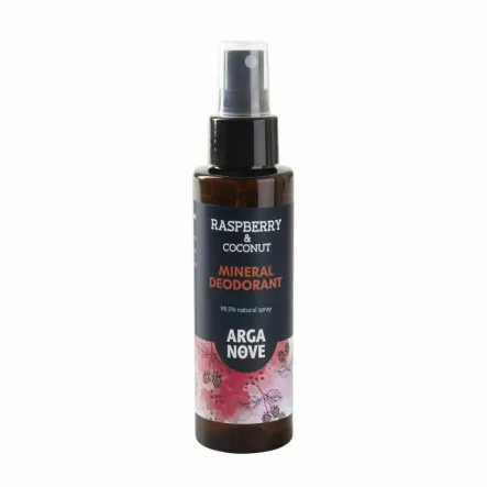 Dezodorant Mineralny Raspberry & Coconut Spray 100 ml - Arganove