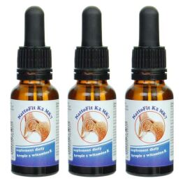 Zestaw 3 x Witamina K2MK7 Krople NattoFit 20 ml - Proved