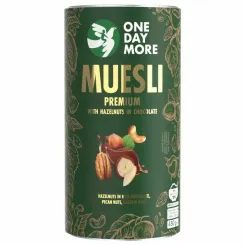 Musli Premium z Orzechami Laskowymi w Czekoladzie 450 g - One Day More