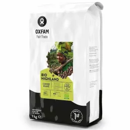 Kawa Ziarnista Arabica/ Robusta Wysokogórska Bio 1 kg - Oxfam Fair Trade