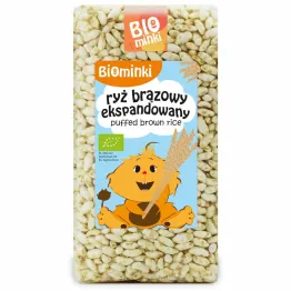 Ryż Brązowy Ekspandowany Bio 75 g - Biominki