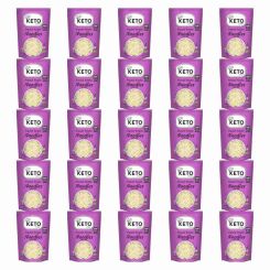 25 x Makaron Keto (Konjac Typu Noodle do Woka) Bio 270 g - Keto Chef