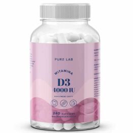 Witamina D3 4000 IU 240 Kapsułek - Pure Lab