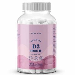 Witamina D3 4000 IU 240 Kapsułek - Pure Lab