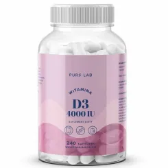 Witamina D3 4000 IU 240 Kapsułek - Pure Lab