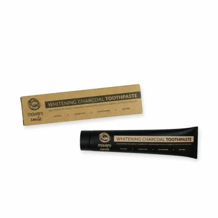 Pasta do Zębów z Węglem Aktywnym 75 ml  Mohani