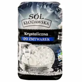 Sól Kłodawska Krystaliczna do Zmywarki 1 kg Kłodaw