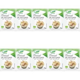 Zestaw 10 x Proszek do Pieczenia Bio 15 g - Bio Planet