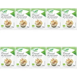 Zestaw 10 x Proszek do Pieczenia Bio 15 g - Bio Planet