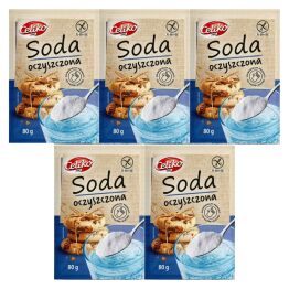 5 x Soda Oczyszczona Bezglutenowa 80 g - Celiko