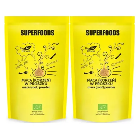 2 x Maca (Korzeń) W Proszku Bio 150 G - Bio Planet