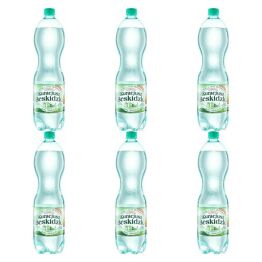 6 x Woda Źródlana Gazowana Wysokonasycona CO2 1,5 l - Kuracjusz Beskidzki