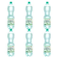 6 x Woda Źródlana Gazowana Wysokonasycona CO2 1,5 l - Kuracjusz Beskidzki