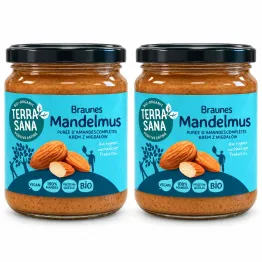 2 x Krem z Prażonych Migdałów Bio 250 g - Terrasana