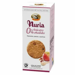Ciastka z Jabłkiem, Rodzynkami i Quinoa Bez Dodatku Cukru 135 g - BIRBA