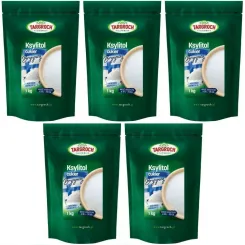 Zestaw 5 x Ksylitol Fiński Danisco (Cukier Brzozowy) 1 kg - Targroch
