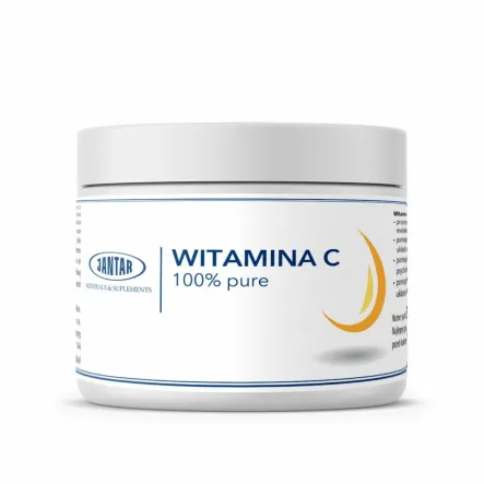 Witamina C Pure w Proszku 500 g - Jantar ( Ascorbic Acid )