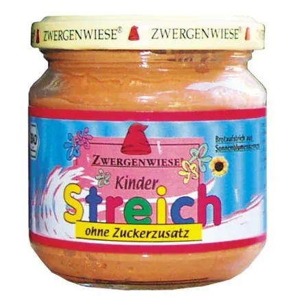 Pasta Słonecznikowa Dla Dzieci Bez Dodatku Cukru Bio 180G-Zwergenwiese