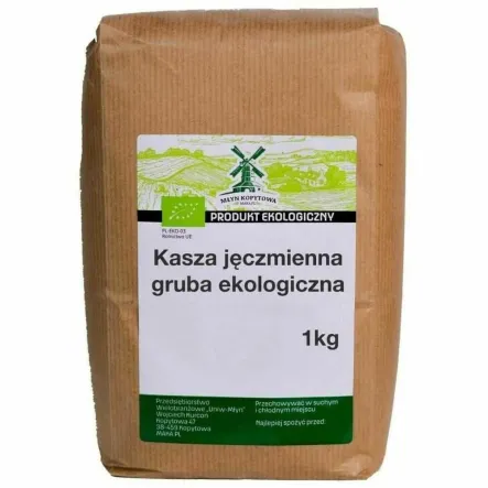Kasza Jęczmienna Gruba EKO 1 kg - Młyn Kopytowa