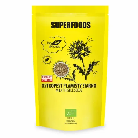 Ostropest Plamisty Ziarno Bio 200 g - Bio Planet