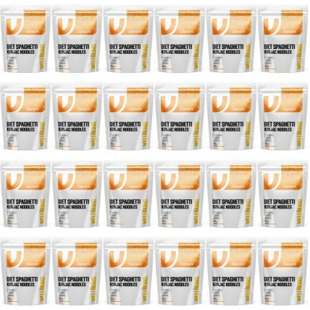 24 x Makaron Konjac Diet Spaghetti Konjac Noodles Keto Friendly 400 g (250 g) - OstroVit