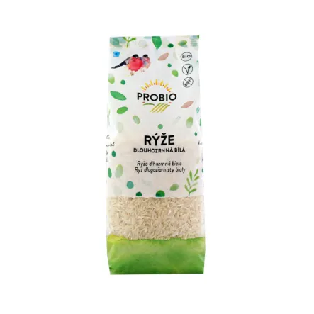 Ryż Długoziarnisty Biały Bio Bezglutenowy 500 g Probio 