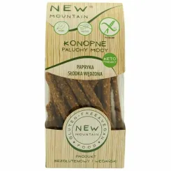 Paluchy Mocy Konopne ze Słodką Papryką Wędzoną Bezglutenowe 200 g - New Mountain