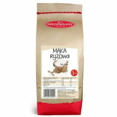 Mąka Ryżowa 1 kg - Młyn Niedźwiady