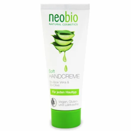 Krem do Rąk z Wyciągiem z Aloesu i Oliwą 75ml Eko - Neobio