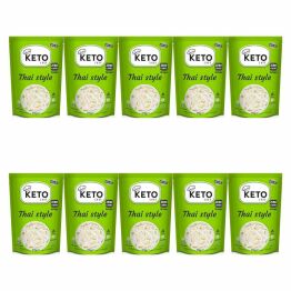 10 x Makaron Konjac Thai Style Bio 270 g (200 g) - Keto Chef