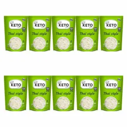 10 x Makaron Konjac Thai Style Bio 270 g (200 g) - Keto Chef