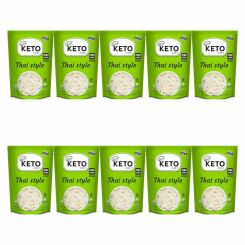 10 x Makaron Konjac Thai Style Bio 270 g (200 g) - Keto Chef