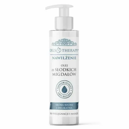 Naturalny Olej do Skóry ze Słodkich Migdałów 400 ml - Optima Natura
