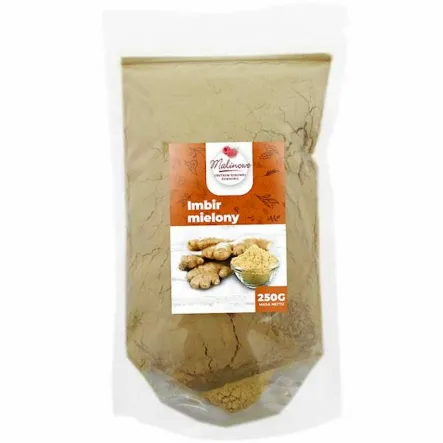 Imbir Mielony 250 g Malinowe