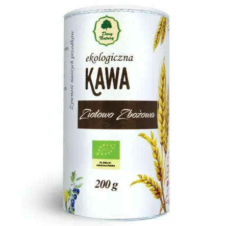 Kawa Ziołowo-Zbożowa Eko 200 g - Dary Natury