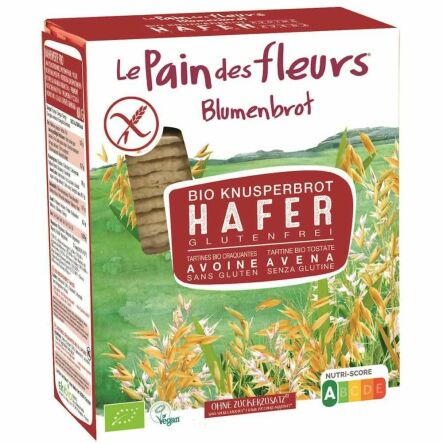 Pieczywo Chrupkie Owsiane Bezglutenowe Bio 150 g - Le Pain Des Fleurs