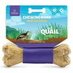 Kość do Żucia Przepiórka 55 g (12 cm) - Pokusa