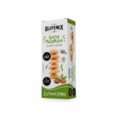 Ciastka Migdałowe Bezglutenowe 100 g Glutenex
